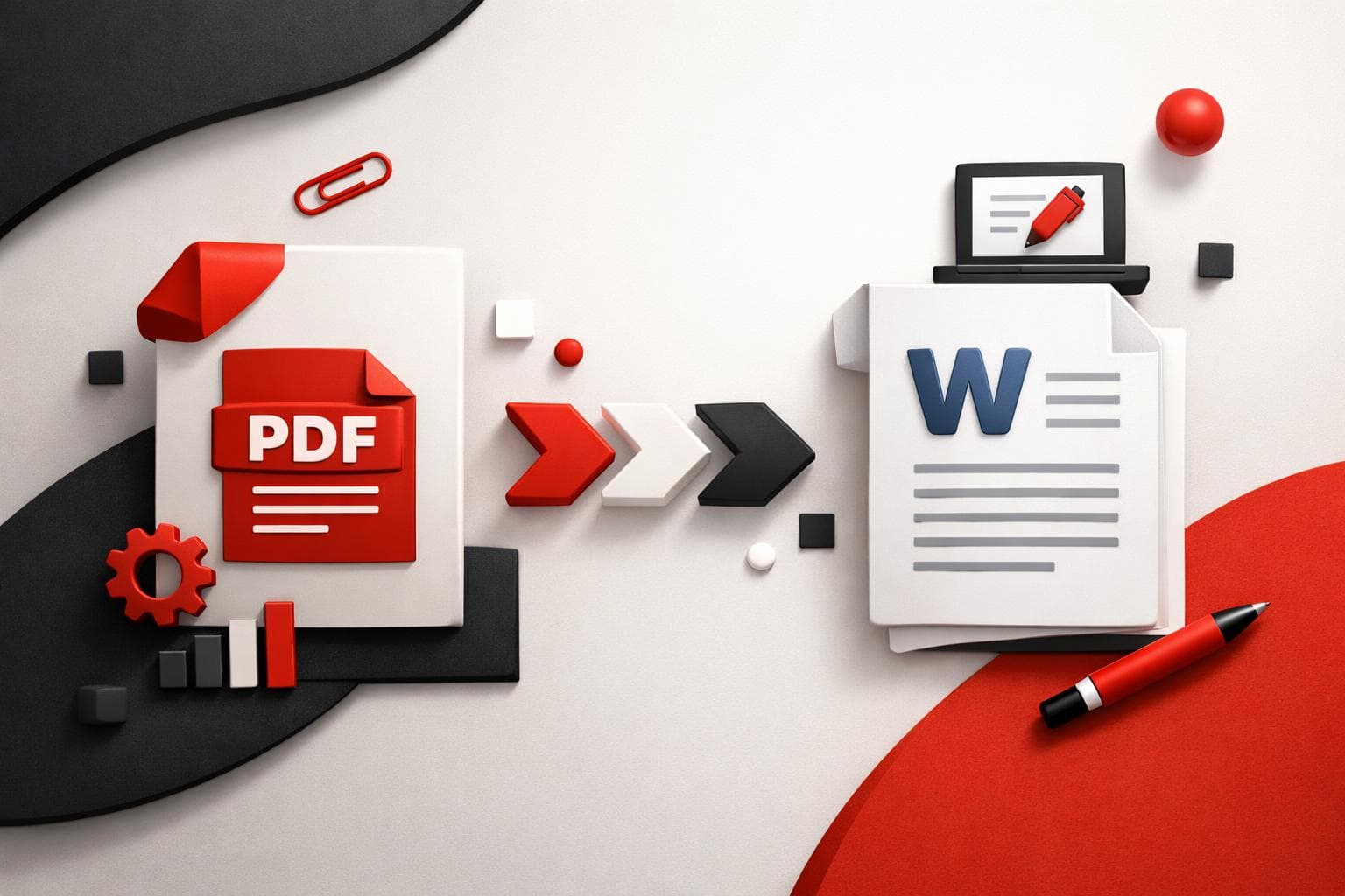 Choosing online or desktop PDF to Word
