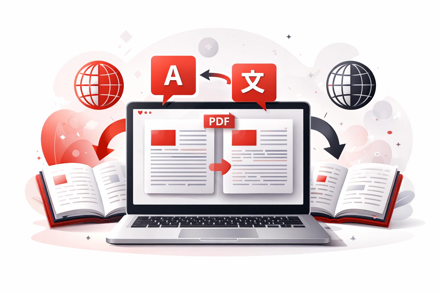 Traduza qualquer PDF rápido sem perder o layout